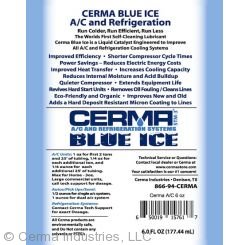 Cerma Blue Ice Label